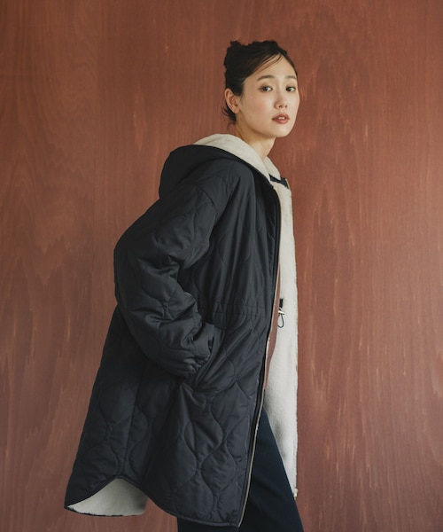 撥水キルトファーコート/499671｜グローバルワークの通販｜&mall