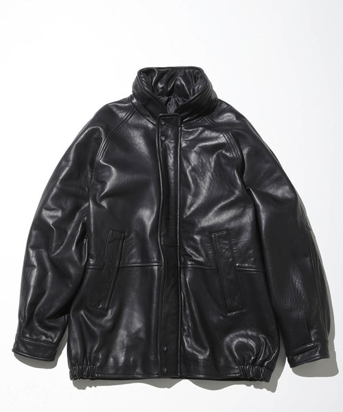 NAUTICA / ノーティカ LEATHER BLOUSON / レザーブルゾン / ラムレザー