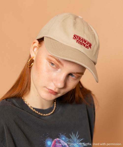 Stranger Things CAP/ストレンジャーシングス ロゴキャップ