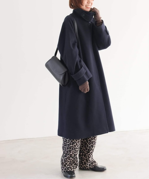 尾州ウールスーパー100ステンカラーコート｜ジャーナルスタンダード