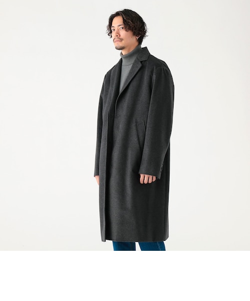 タスマニアウール チェスターコート 25FW（防風）｜ビーミングライフ