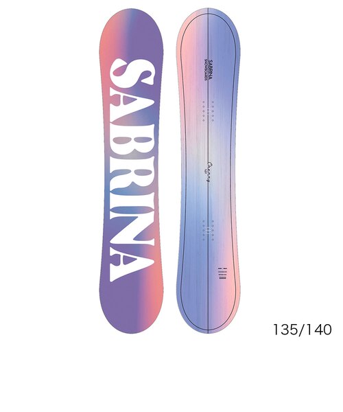 サブリナ（SABRINA）スノーボード板 CHERRY 24-25 63124011｜スーパー