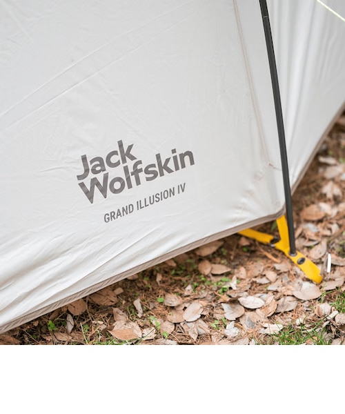 ジャックウルフスキン（JackWolfskin）テント キャンプ 4人用 グランド