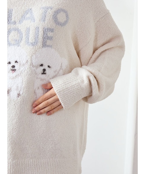 モチーフジャガードプルオーバー｜ジェラートピケの通販｜&mall