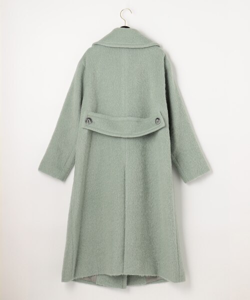 シャギービックカラーコート｜グレースコンチネンタルの通販｜&mall