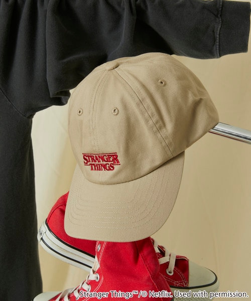Stranger Things CAP/ストレンジャーシングス ロゴキャップ