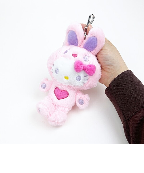 ハローキティ ピンクリボンフェスティバル限定 ぬいぐるみ ストラップ