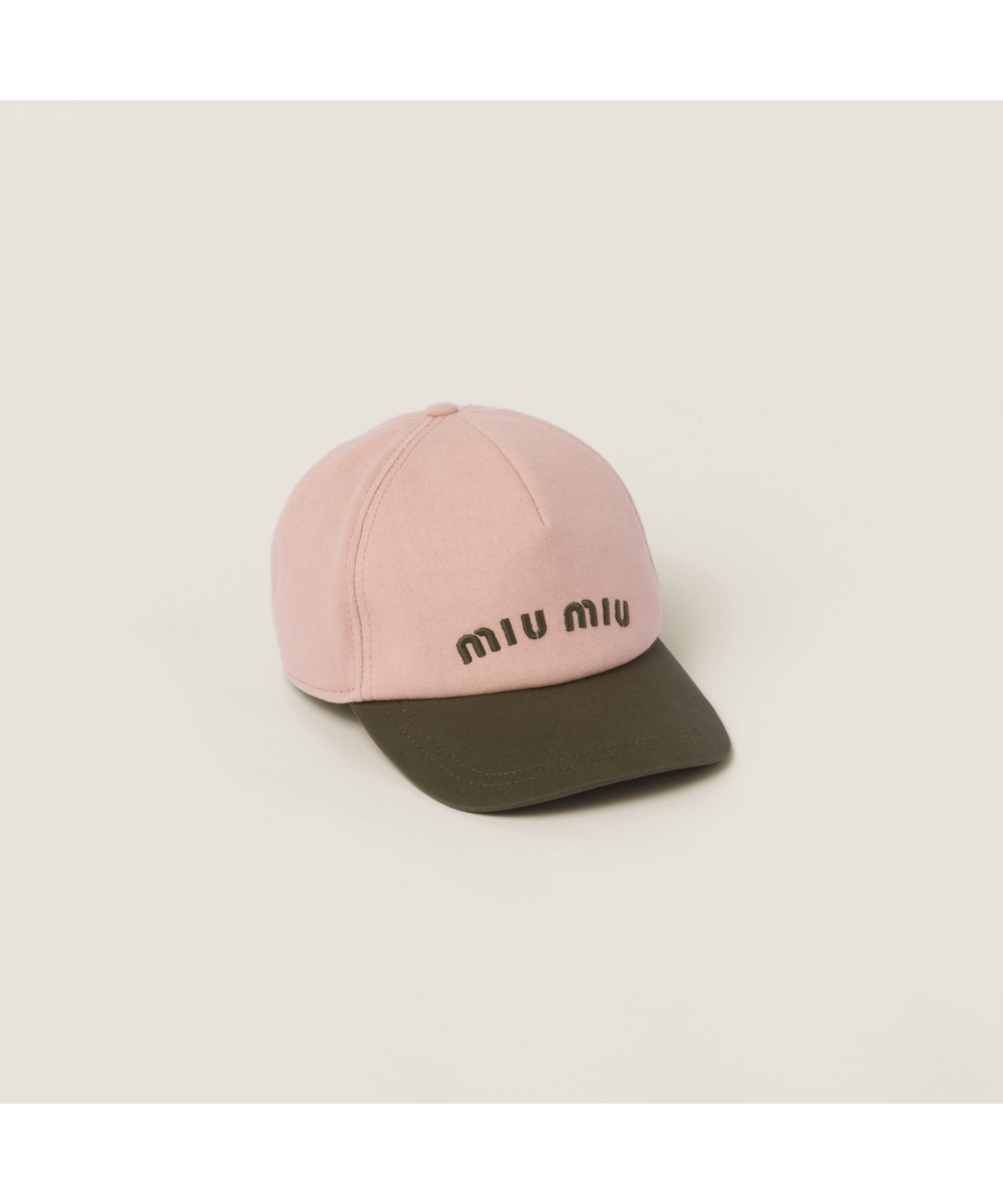 MIU MIU/ミュウミュウ通販 | ドリル ベースボールキャップ【送料無料