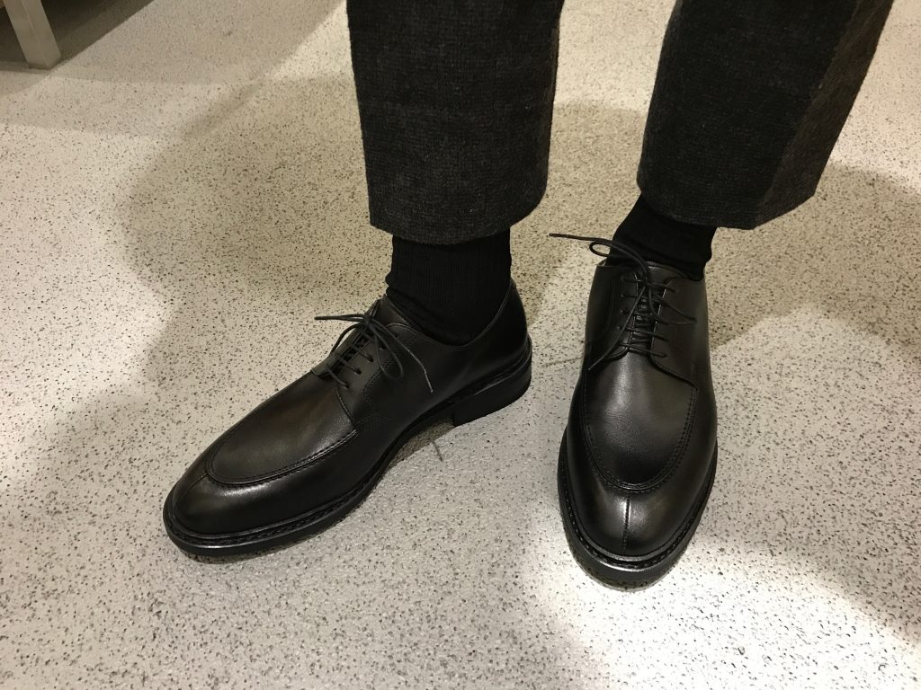 パラブーツ ルソーは雨に強いドレスライン決定版！（Paraboot Rousseau