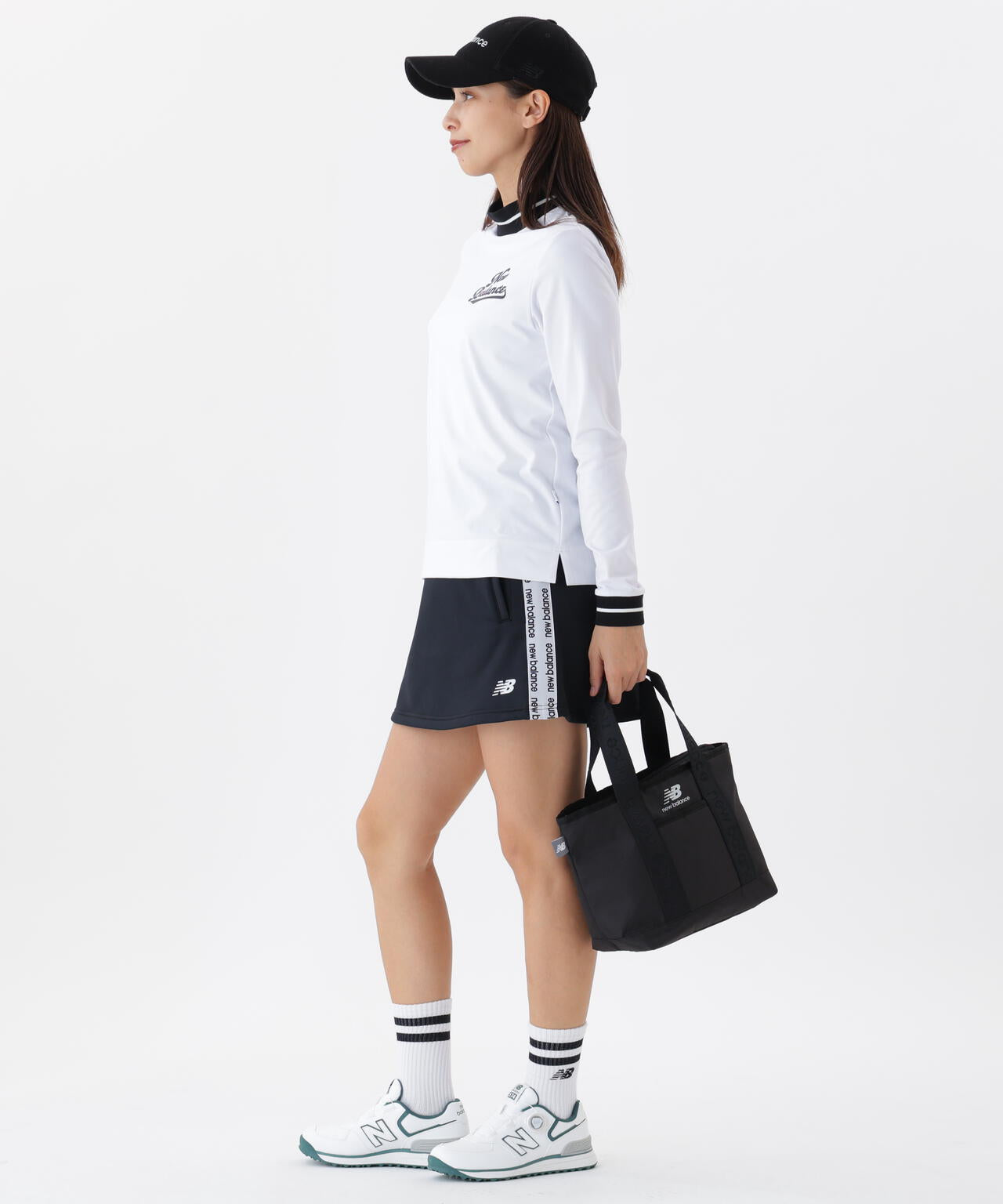 長袖 モックネック プルオーバー (WOMENS) | new balance golf