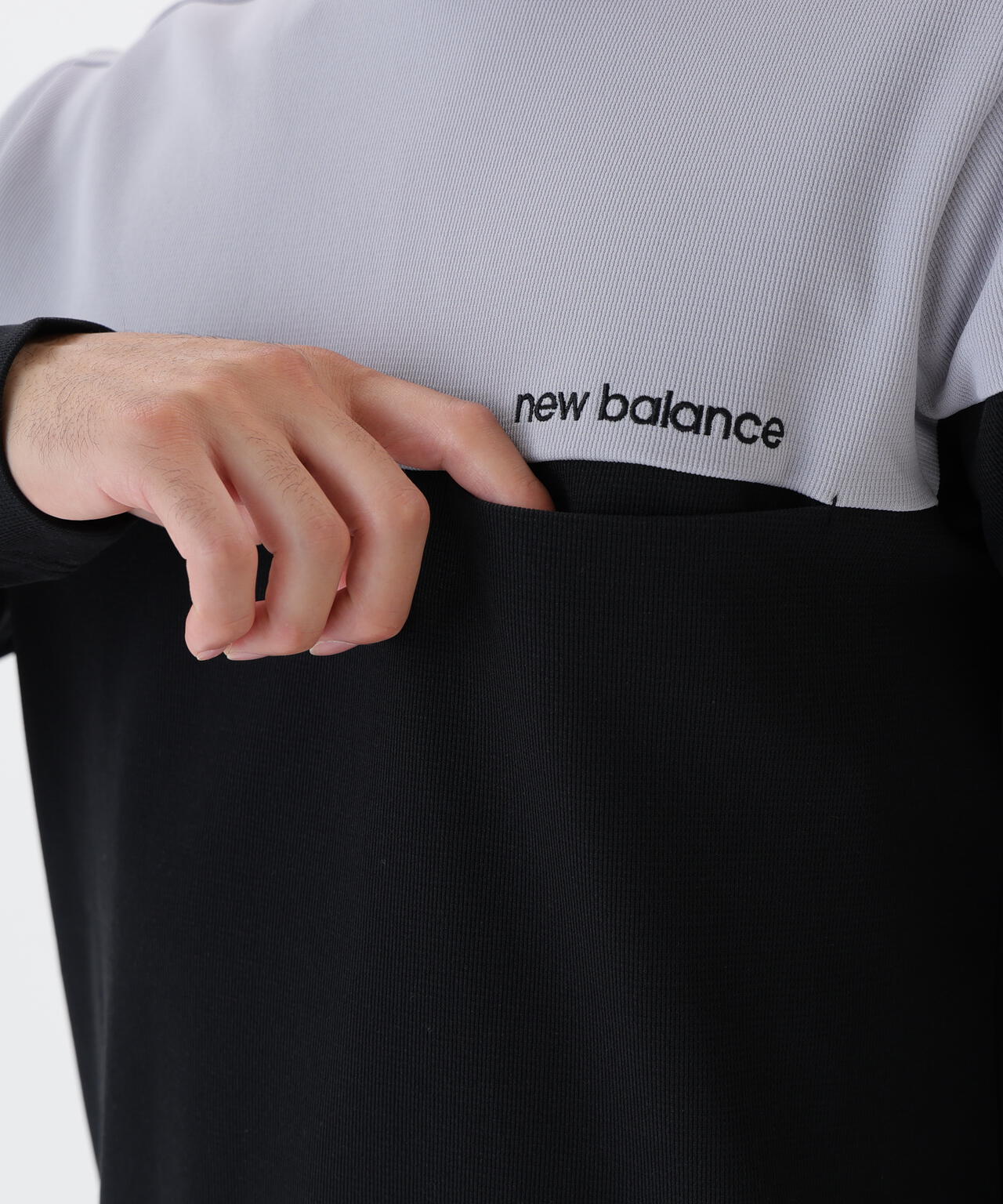 UV ストレッチ 長袖 モックネック プルオーバー (MENS) | new balance