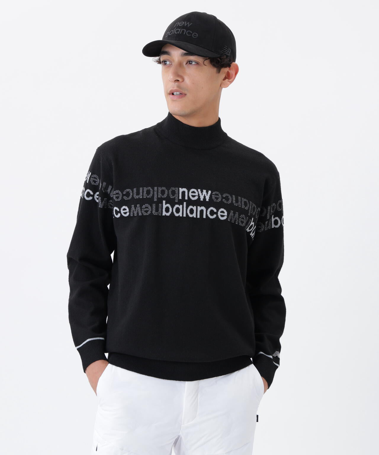 保温 ハイネック ニット プルオーバー (MENS) | new balance golf