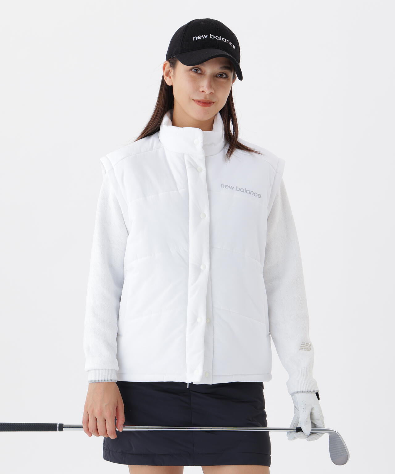 袖脱着2WAY 中綿 フルジップ ブルゾン (WOMENS) | new balance golf