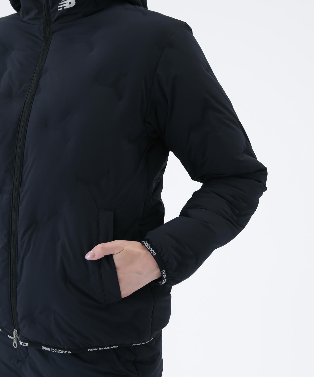 撥水 保温 ライトダウン フルジップ フーディー (WOMENS) | new