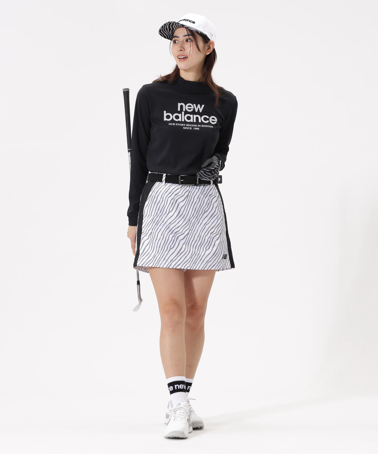 L／SLEEVE MOCK NECK PULLOVER | new balance