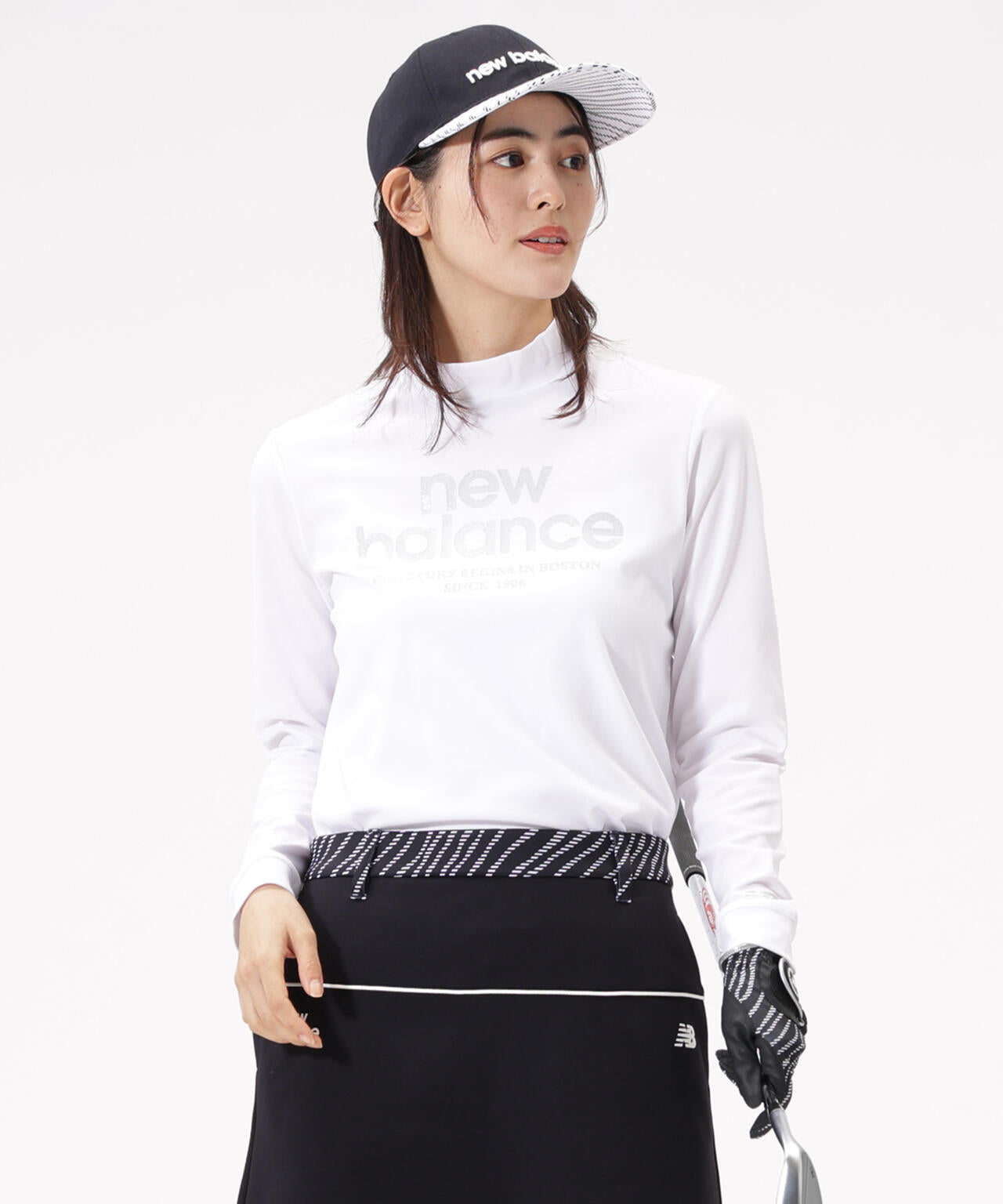 L／SLEEVE MOCK NECK PULLOVER | new balance