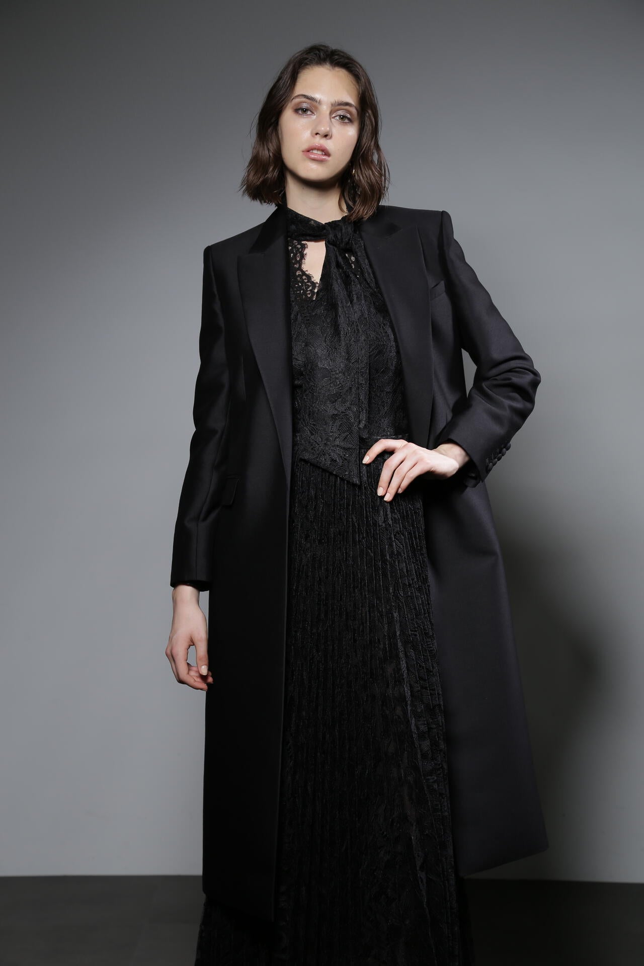 ☆アンゴラ混 XL☆ J.PRESS チェスターコート ピークドラペル 日本製