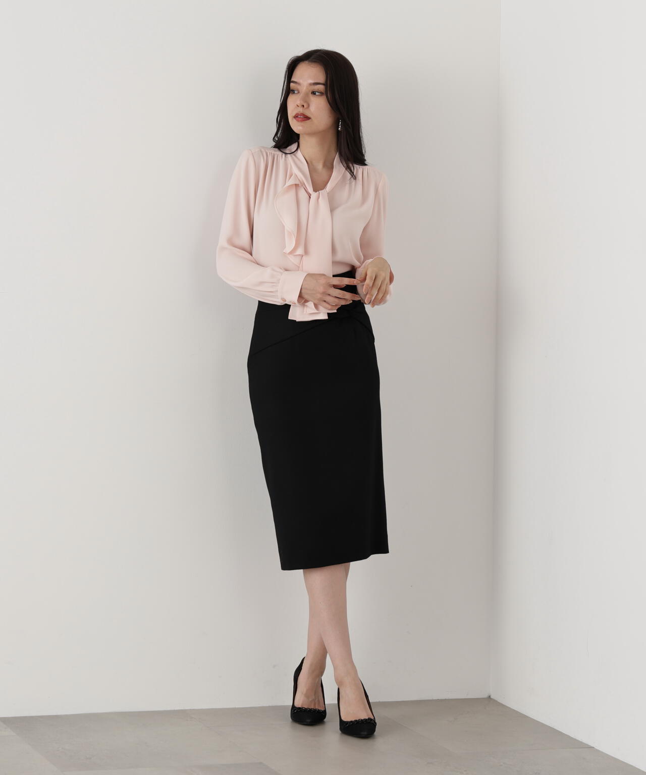 WEB/店舗限定カラー］クロスウエストジャージスカート | PINKY&DIANNE