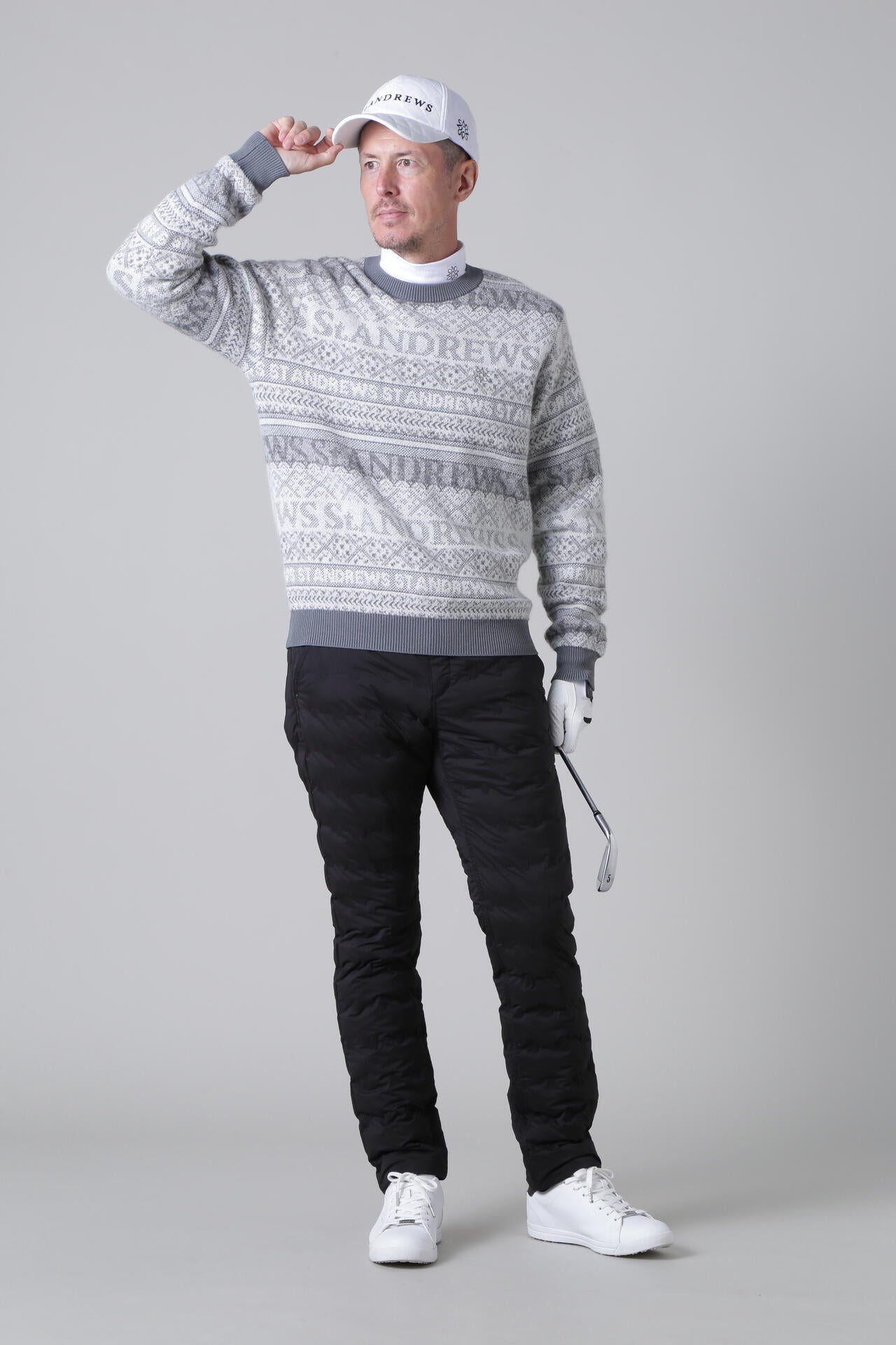 ソリストヒート ベア天竺長袖ハイネックカットソー (MENS) | St