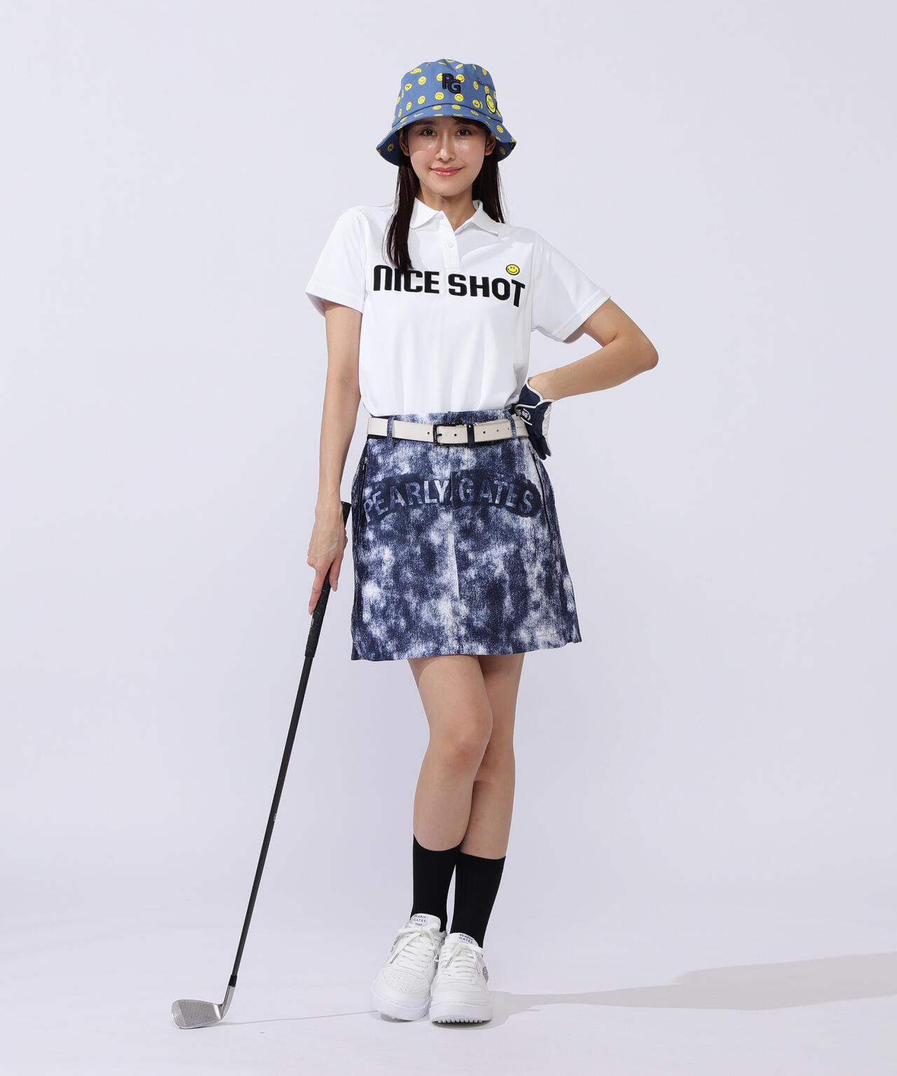 極美品✨パーリーゲイツ 2024モデル スカート 0 極美品 パーリーゲイツ