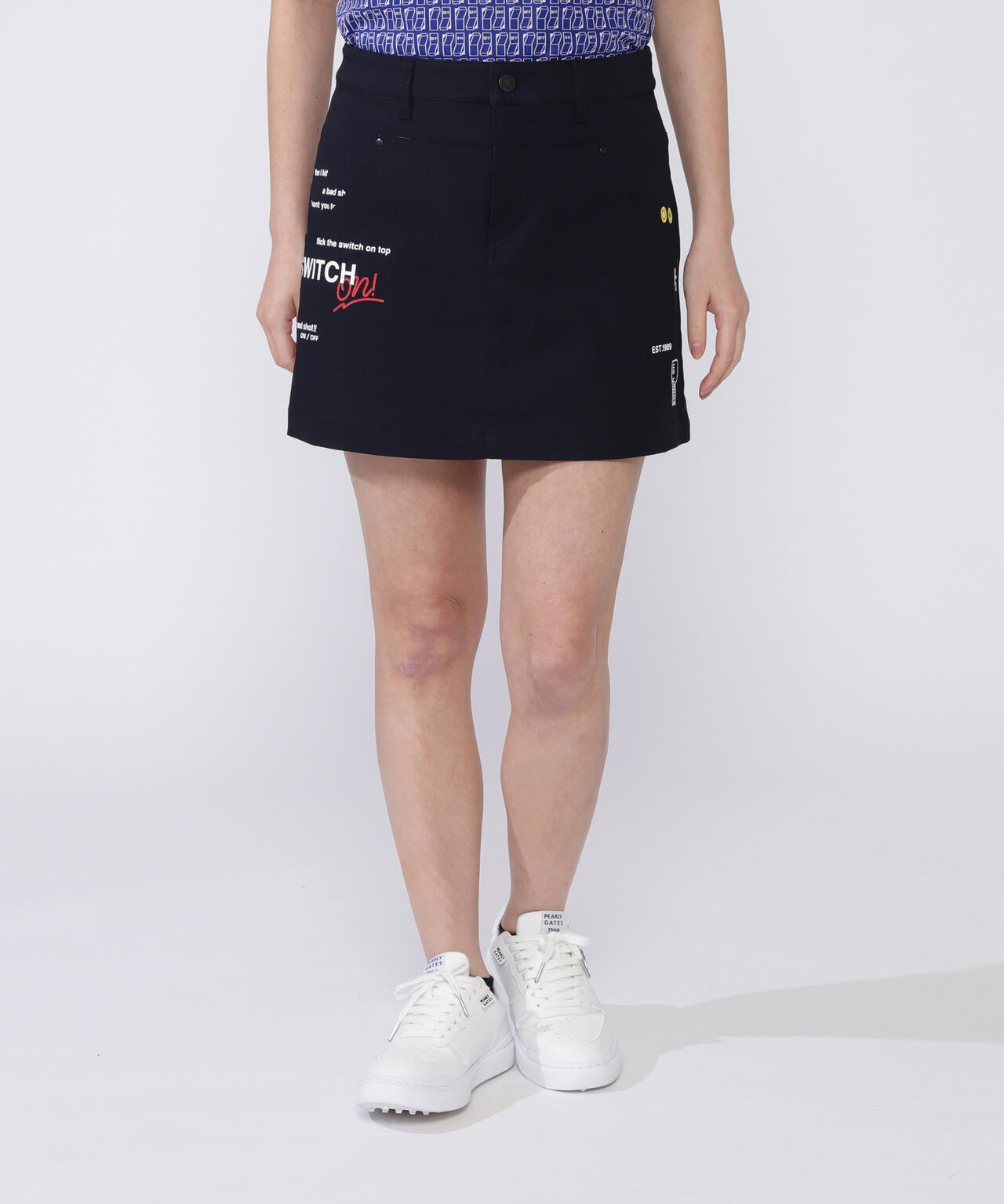 2023SSパーリーゲイツデイジードビーストレッチ 5ポケットスカート