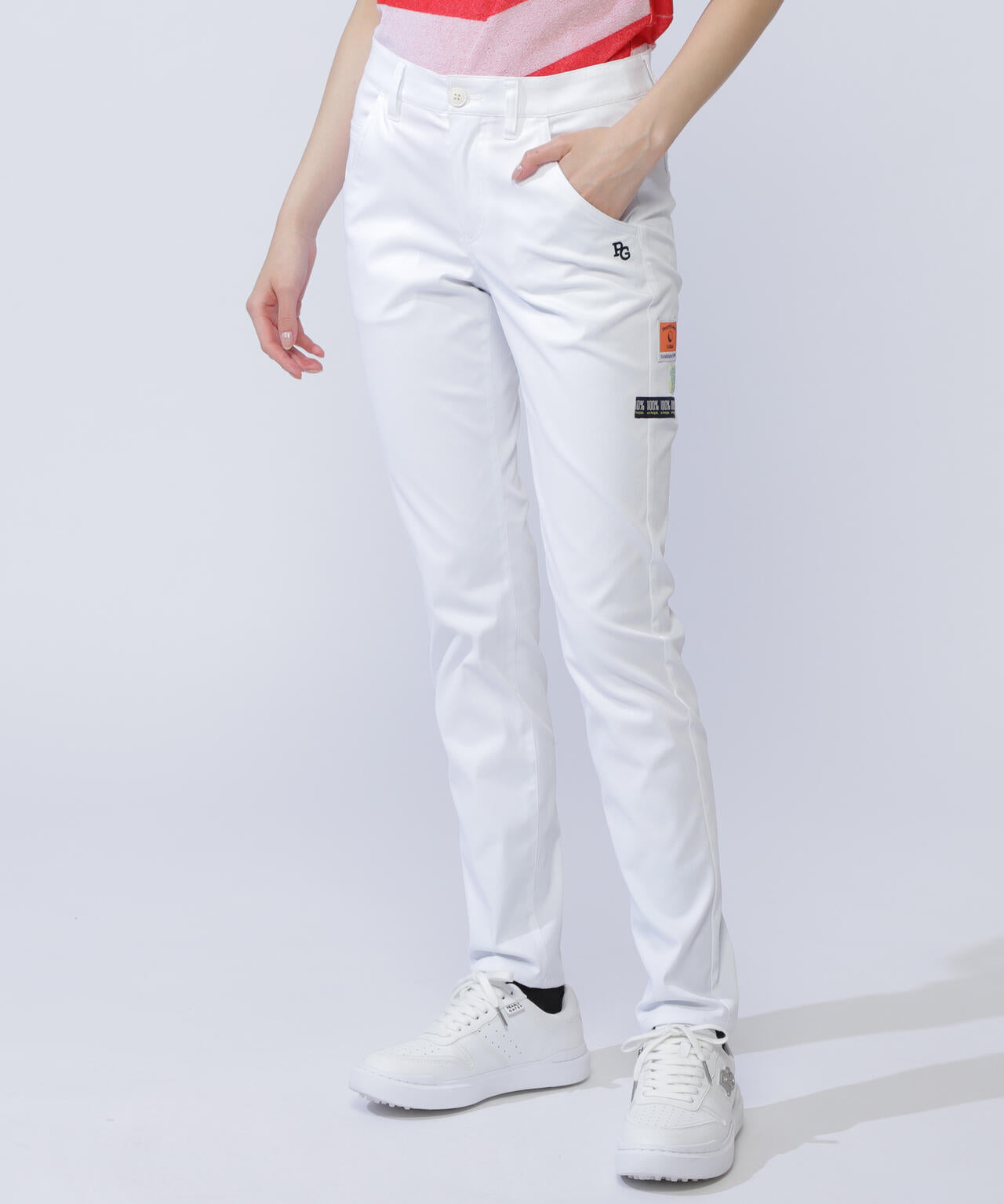 EXストレッチvision ポリエステルストレッチドビーパンツ | PEARLY