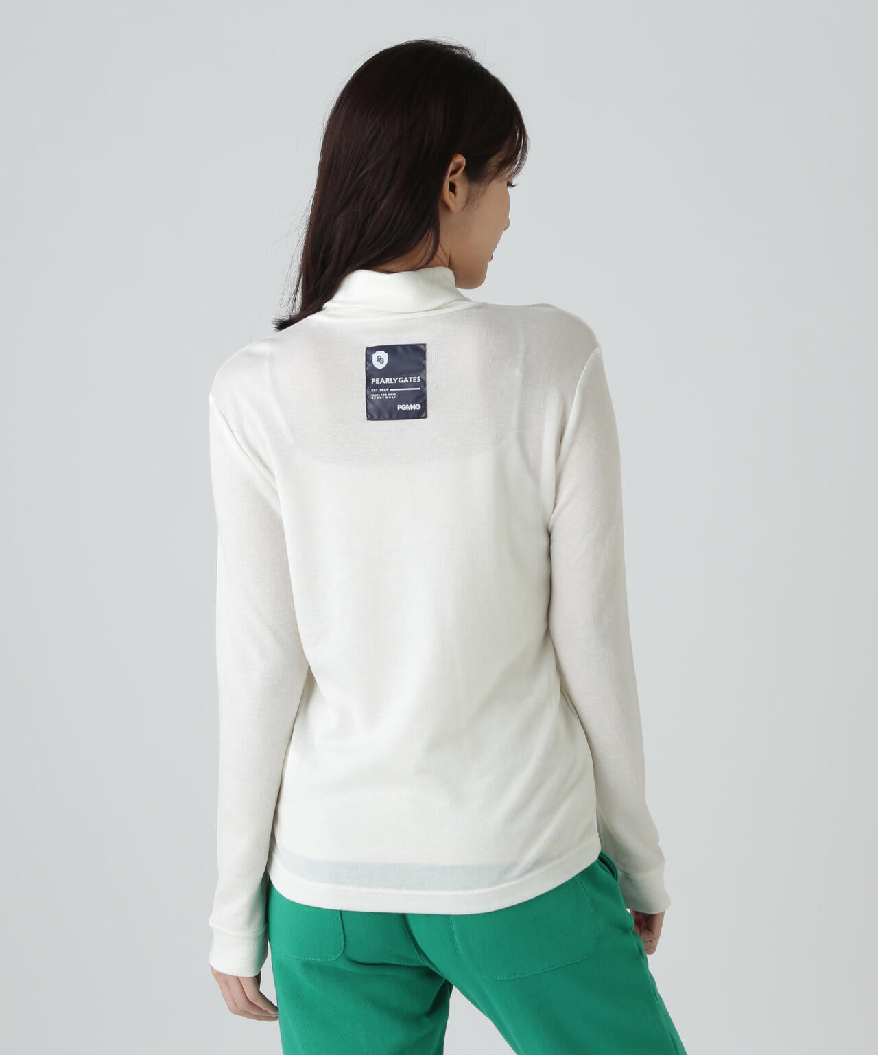 PG BODY】スーパーファインウール長袖タートルネックカットソー