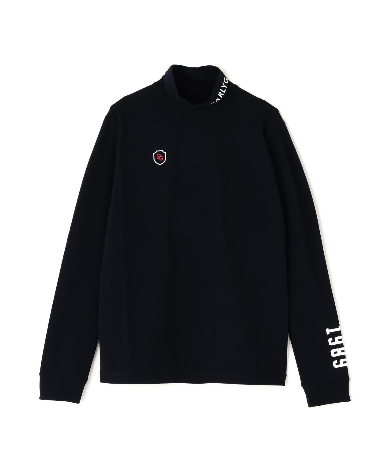 綿ベア天竺長袖ハイネックカットソー | PEARLY GATES（パーリーゲイツ