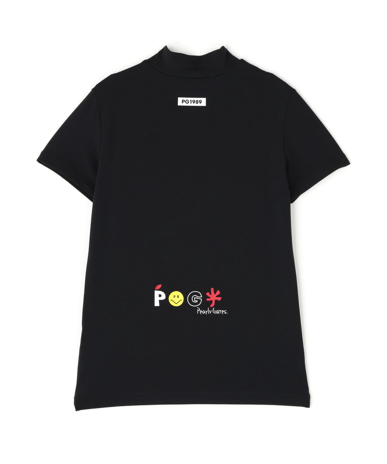 極美品】22年 PGG ピージージー パーリーゲイツ モックネックシャツ