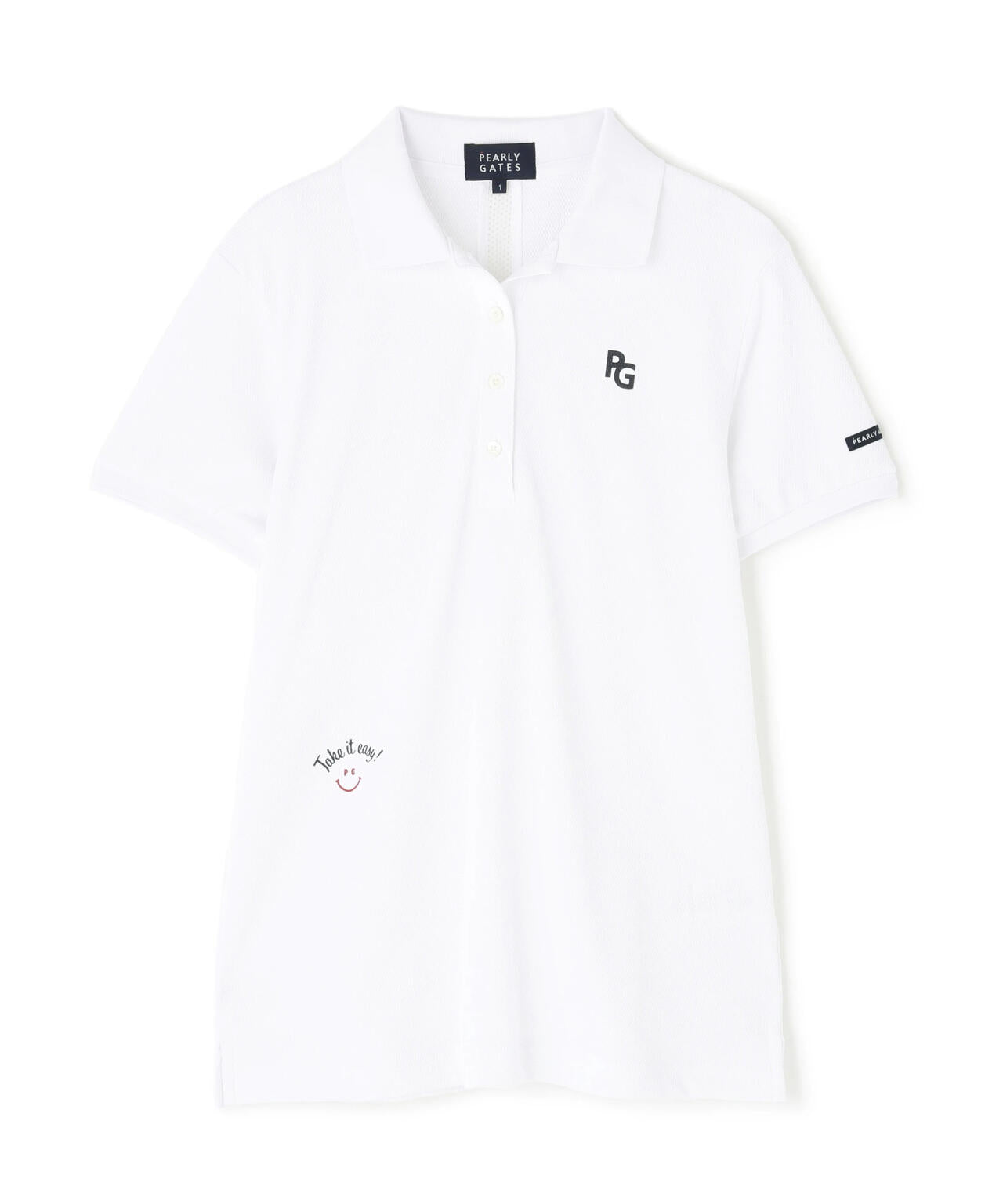 ポップコーンカノコ×メッシュ半袖ポロシャツ | PEARLY GATES（パーリー