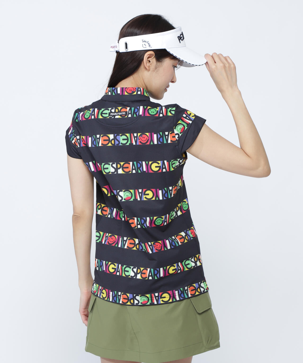 ビオニコシールボーダー半袖ポロシャツ | PEARLY GATES（パーリー