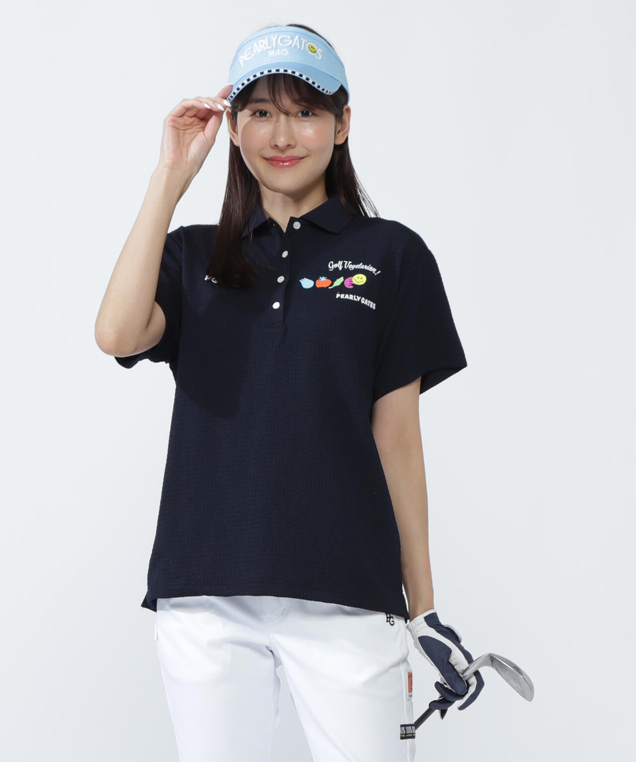 Pe格子サッカー半袖ポロシャツ ＜Relaxシリーズ＞ | PEARLY GATES