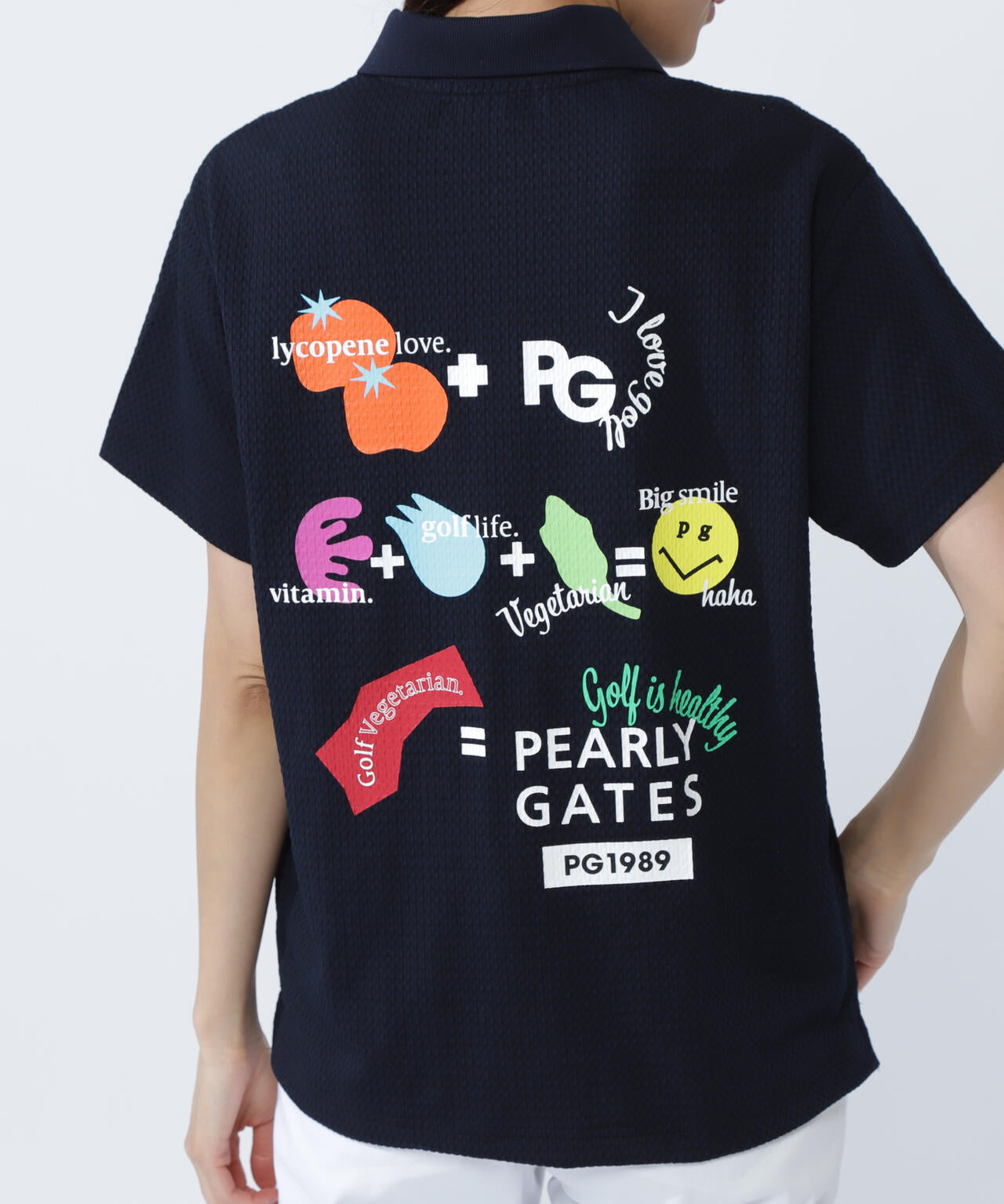 Pe格子サッカー半袖ポロシャツ ＜Relaxシリーズ＞ | PEARLY GATES