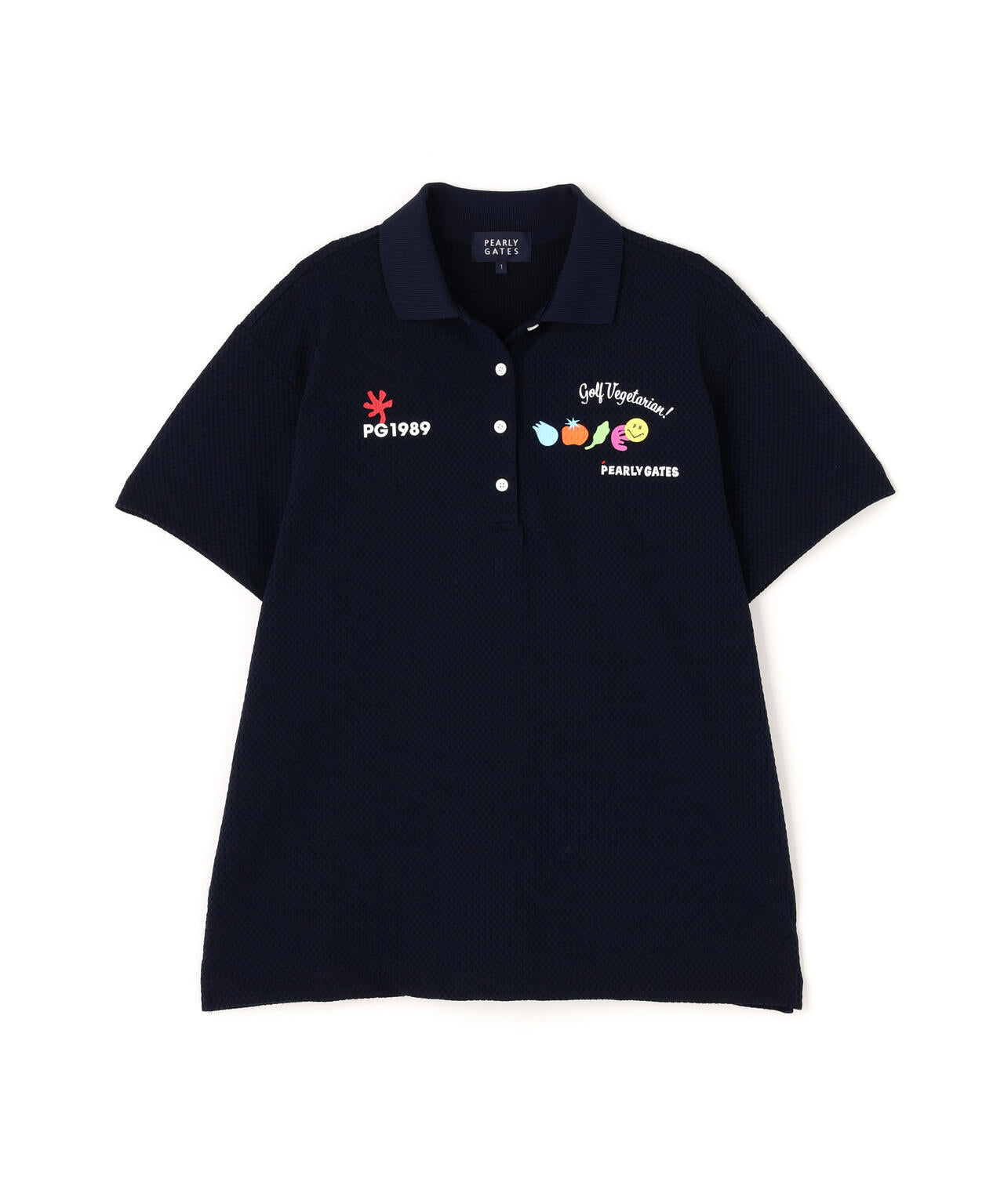 Pe格子サッカー半袖ポロシャツ ＜Relaxシリーズ＞ | PEARLY GATES