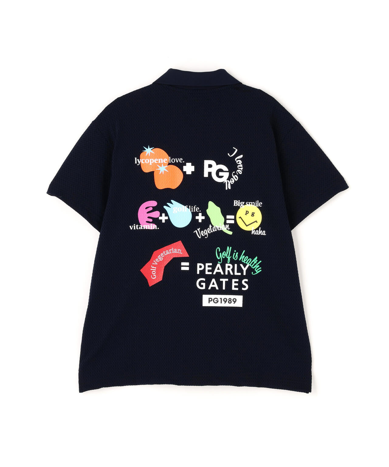 Pe格子サッカー半袖ポロシャツ ＜Relaxシリーズ＞ | PEARLY GATES