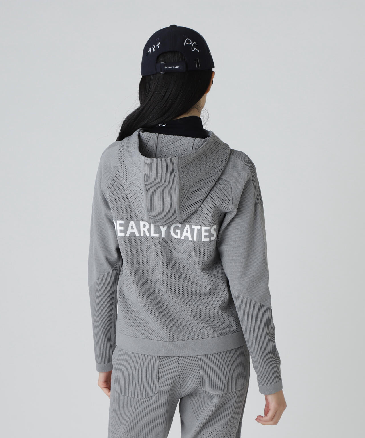 PEARLY STATES グレー フード付きセーター PEARLY GATES セーター グレー 6