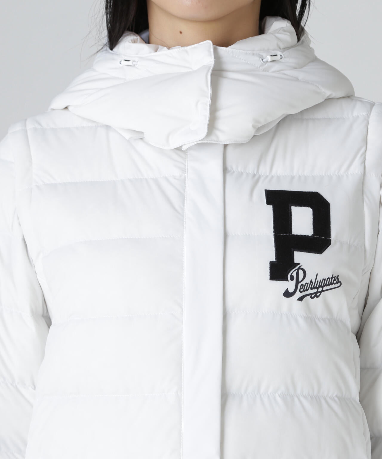 Nyストレッチタフタフーディダウンジャケット | PEARLY GATES