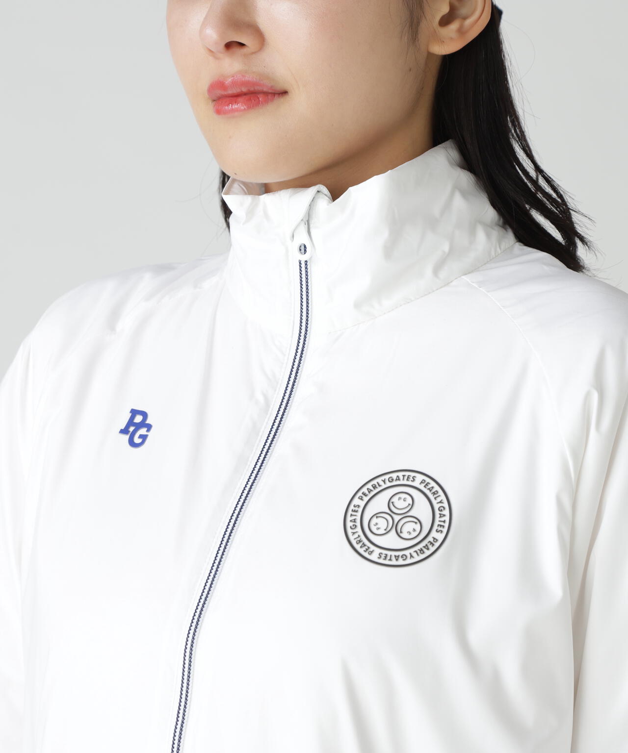 Peミニリップ中綿ジップアップブルゾン | PEARLY GATES（パーリー