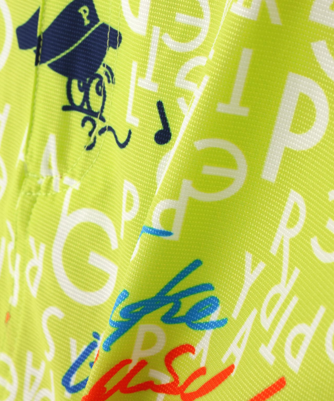 TEXBRID二重織裏使い スカート ＜BALLくんロゴ総柄＞ | PEARLY GATES