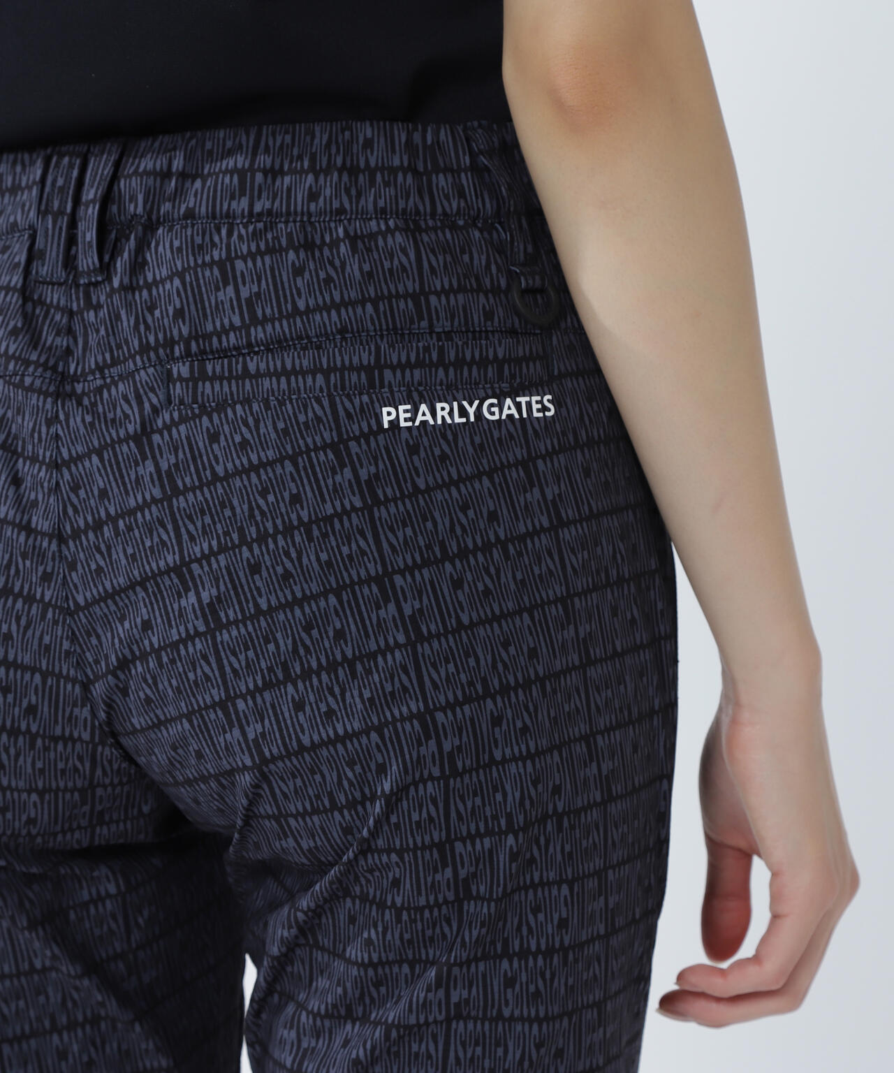 ロゴ組織柄プリントパンツ | PEARLY GATES（パーリーゲイツ） ｜【公式