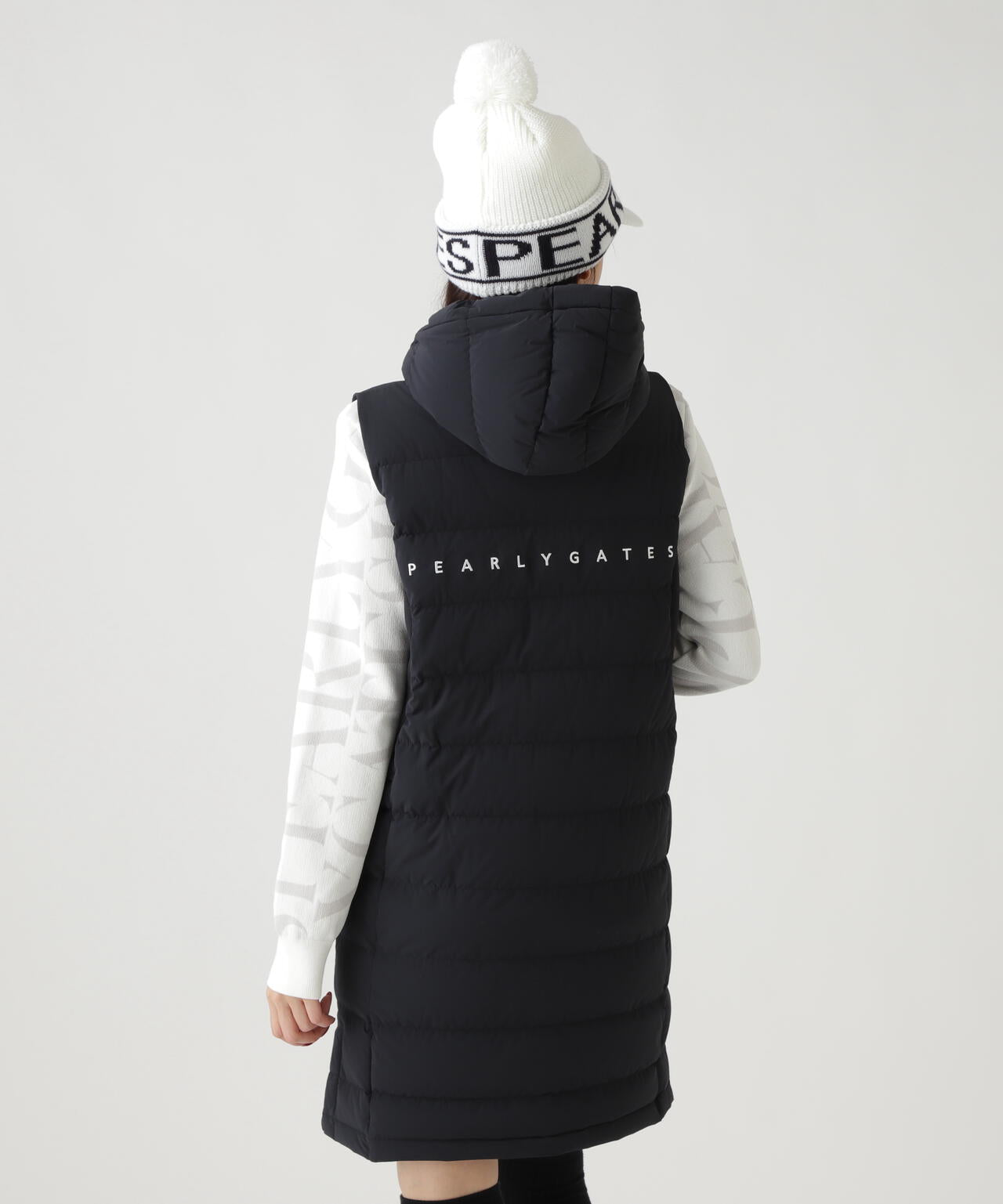 APEX×ダンボールダウンフルジップフーディワンピース | PEARLY GATES