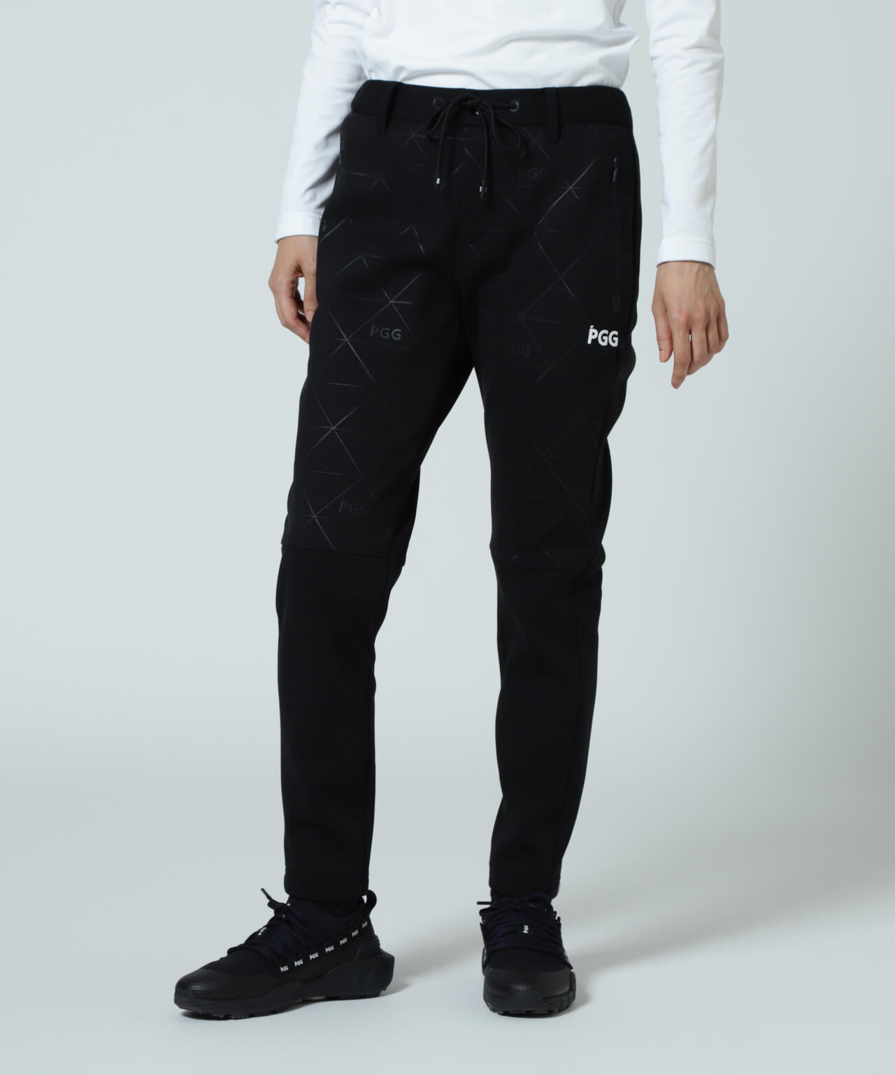 PEARLY GATES パーリーゲイツ ストレッチロングパンツ ロゴ刺繍 6