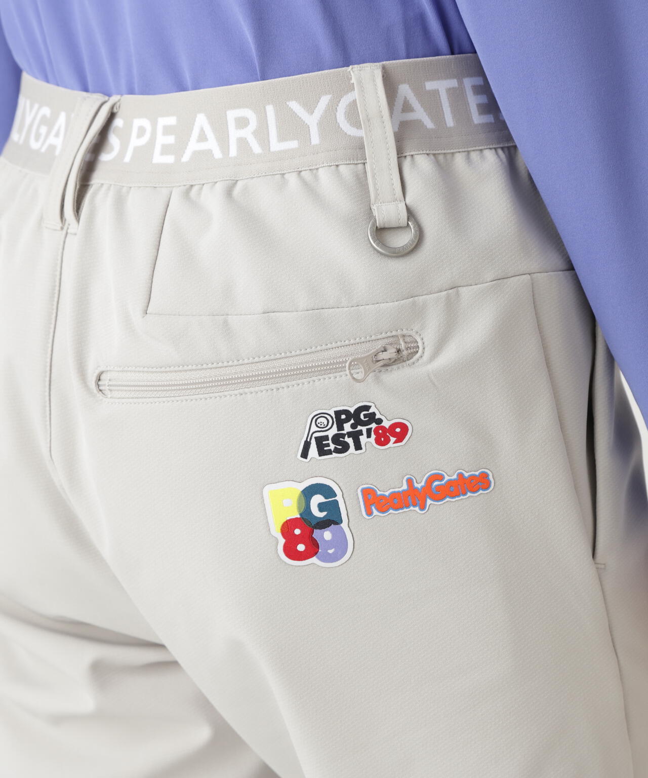 おまとめ パーリーゲイツ パンツ 裏起毛 ベージュ ストレッチ ニコ