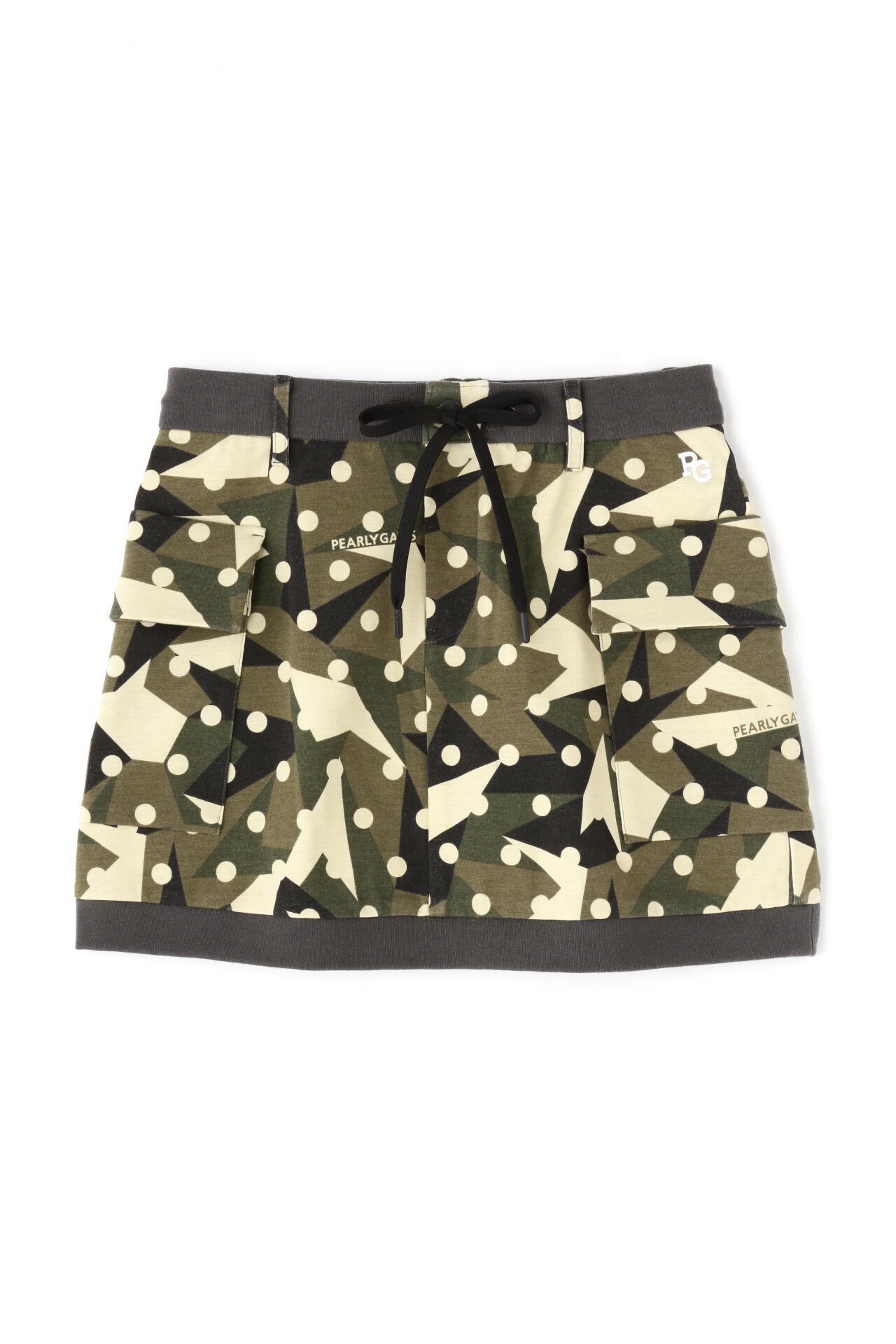 PEARLY GATES ラグウォーム カモ柄ドットスカートサイズ1