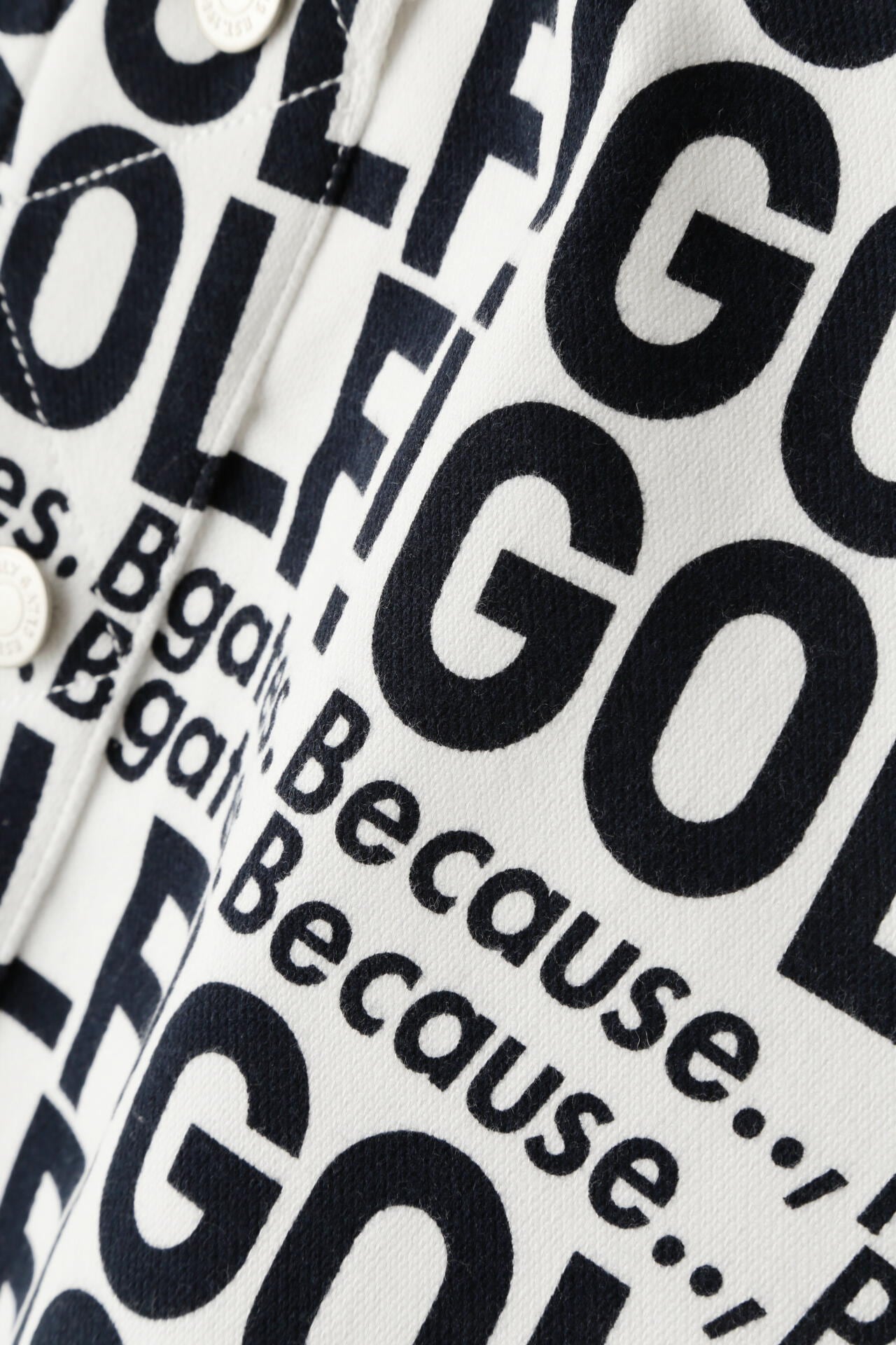 GOLF柄 (大) コットンストレッチカルゼ表ピーチ 5ポケットスカート