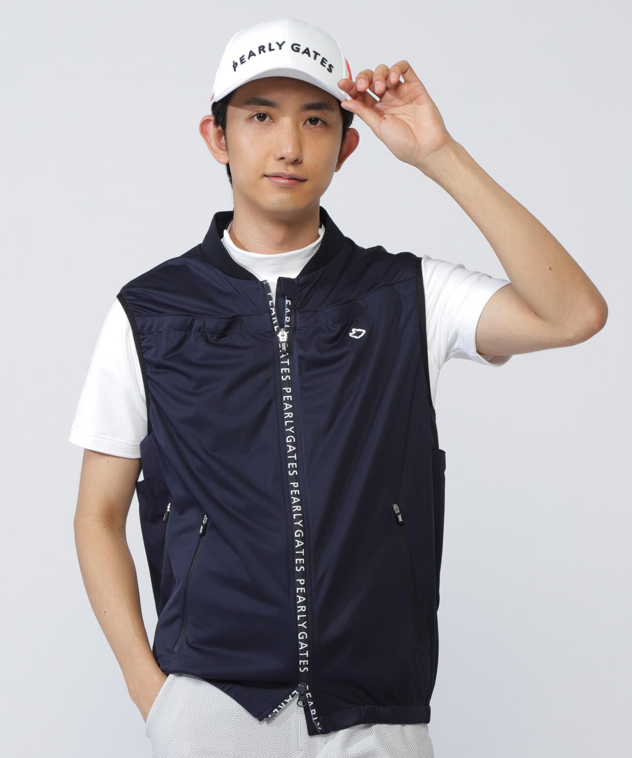 カチオンマルチストレッチニットファンベスト | PEARLY GATES