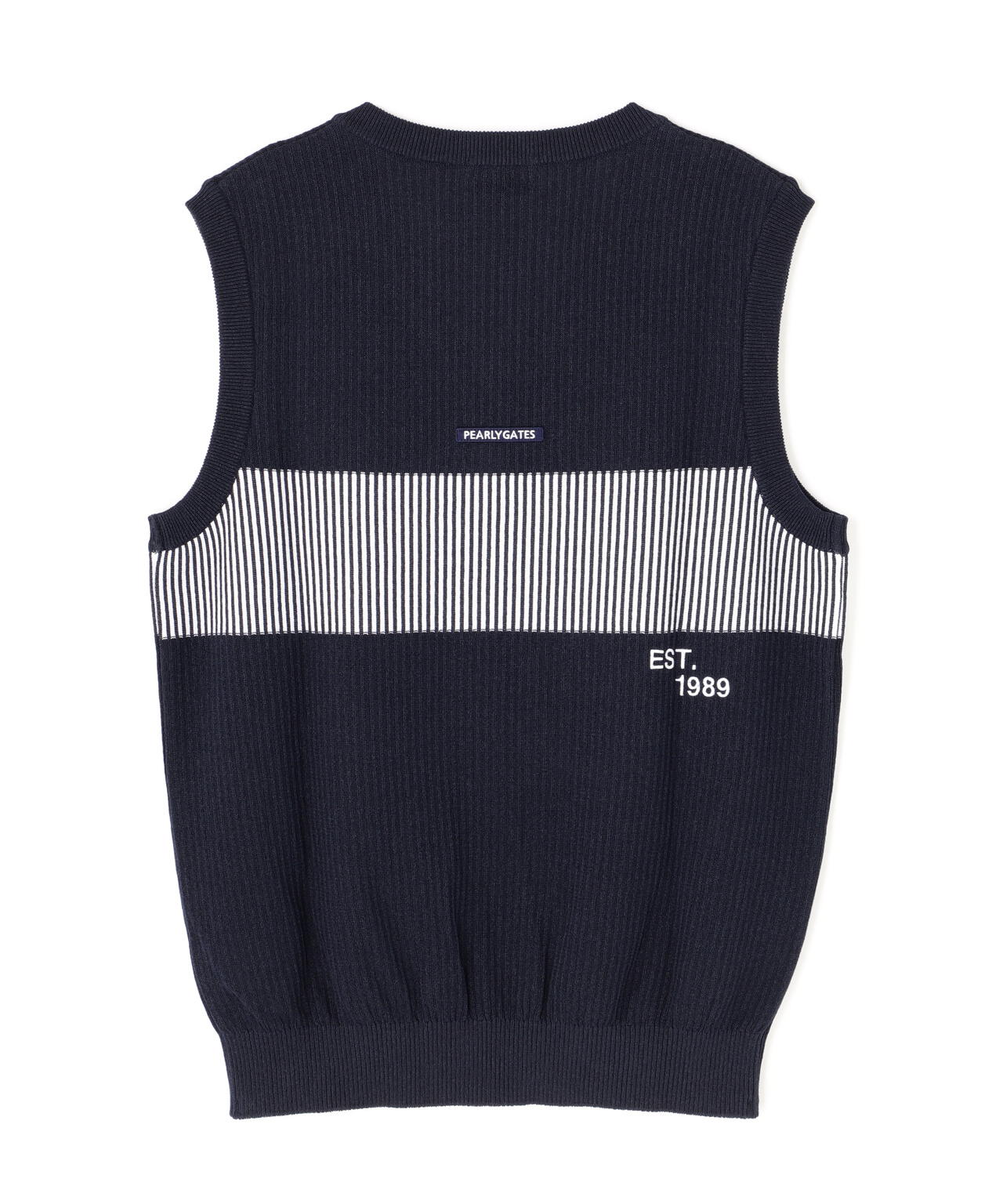 パーリーゲイツ❣️ロゴVネックベスト ネイビー ❣️SALE❣️ パーリー