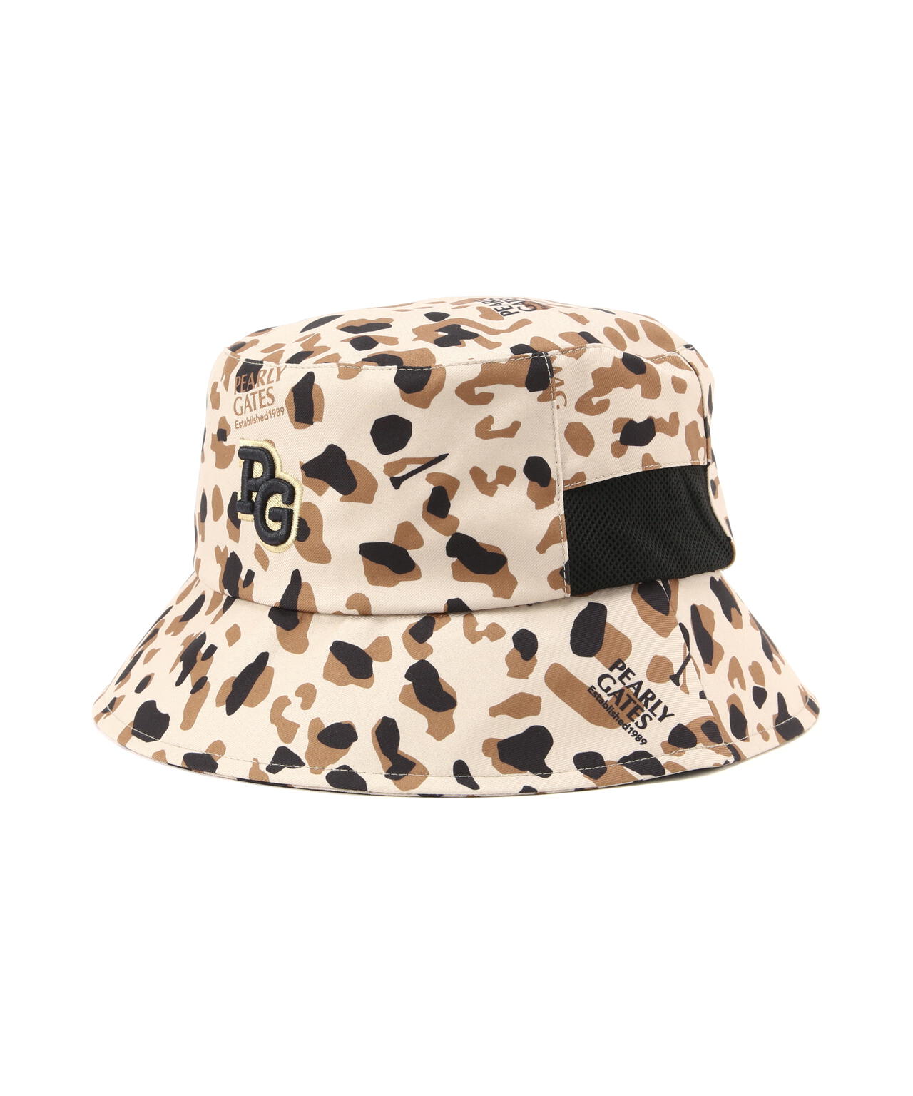 ヒョウ柄UVハット (UNISEX) | PEARLY GATES（パーリーゲイツ