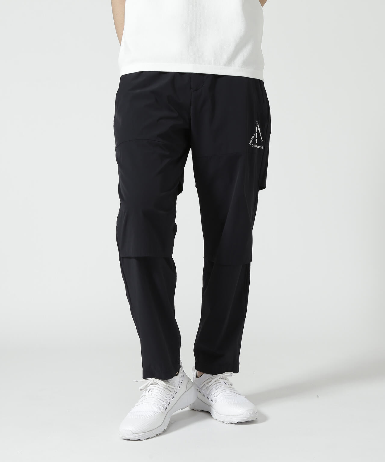 極美品 パーリーゲイツ 中綿パンツ サイズ1 ブラック 冬 PEARLY GATES