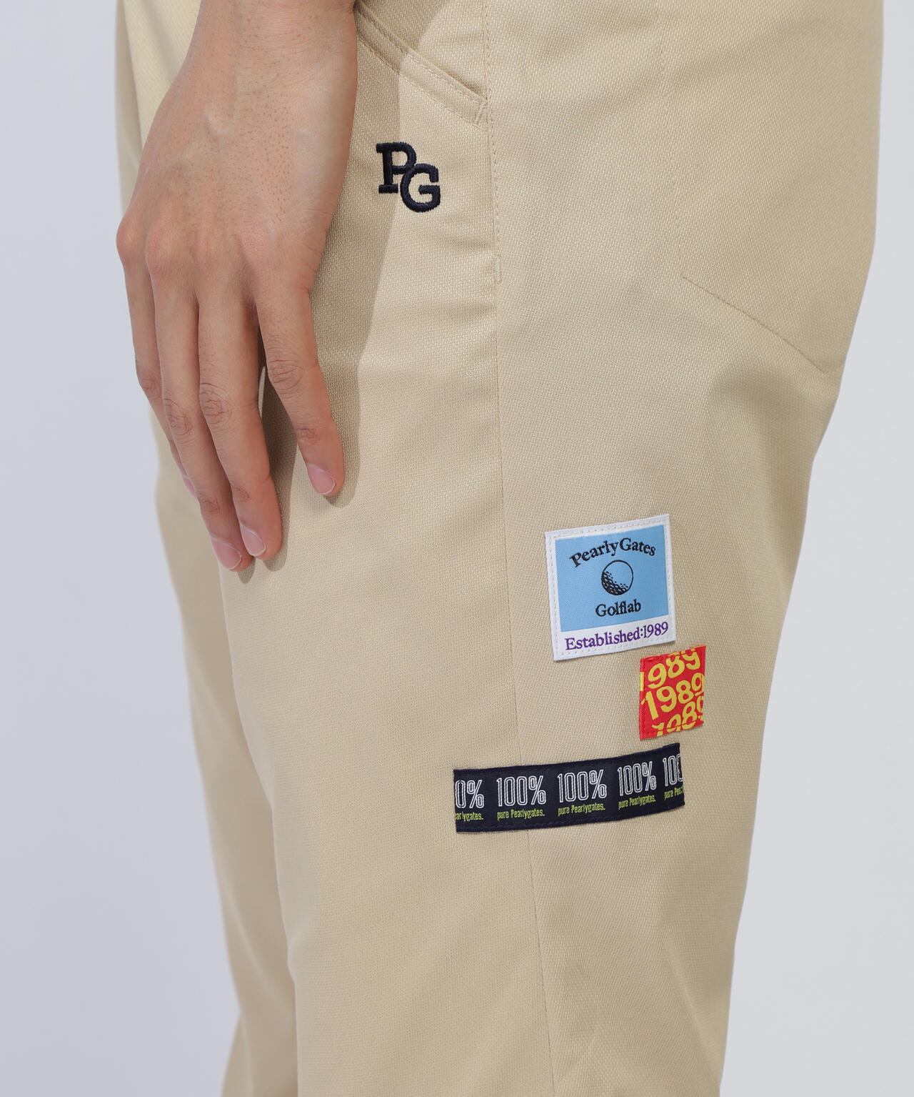 EXストレッチvision ポリエステルストレッチドビーパンツ | PEARLY